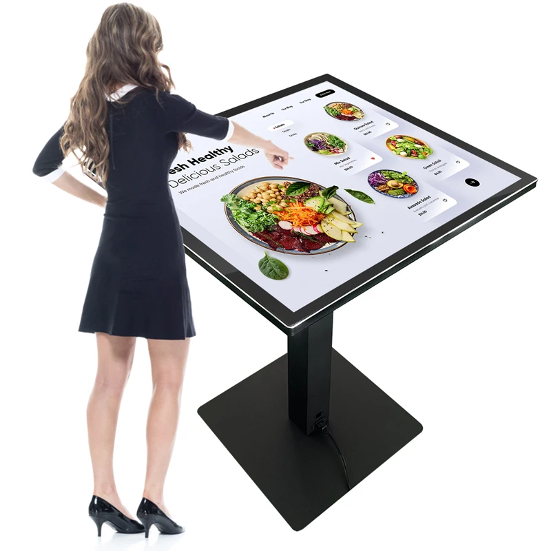 43inch Multi Touch Waterproof Interactive Lcd Screen Coffee Smart Game Table With Touch for Mall Restaurant