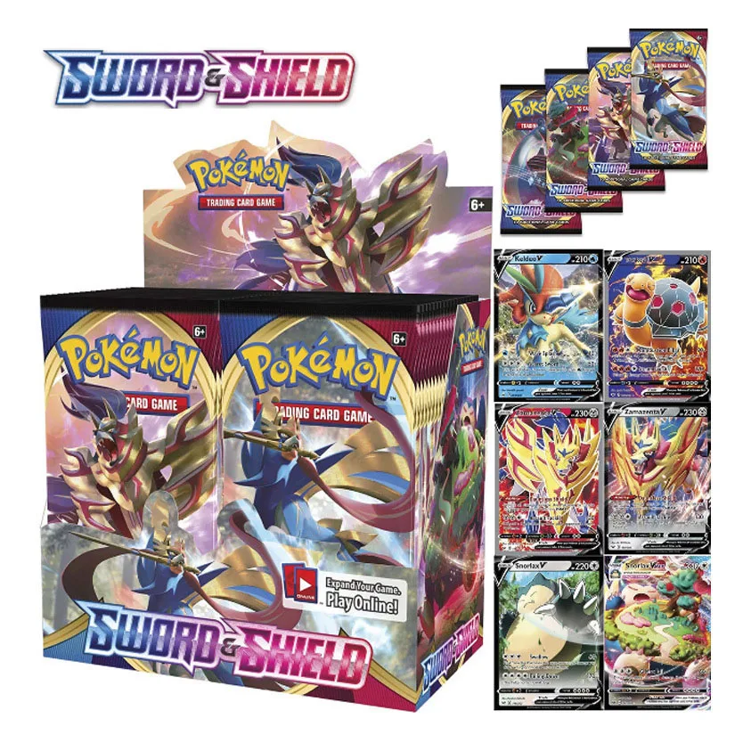 Распродажа: карточная коробка на английском, французском, испанском, 324 шт./коробка