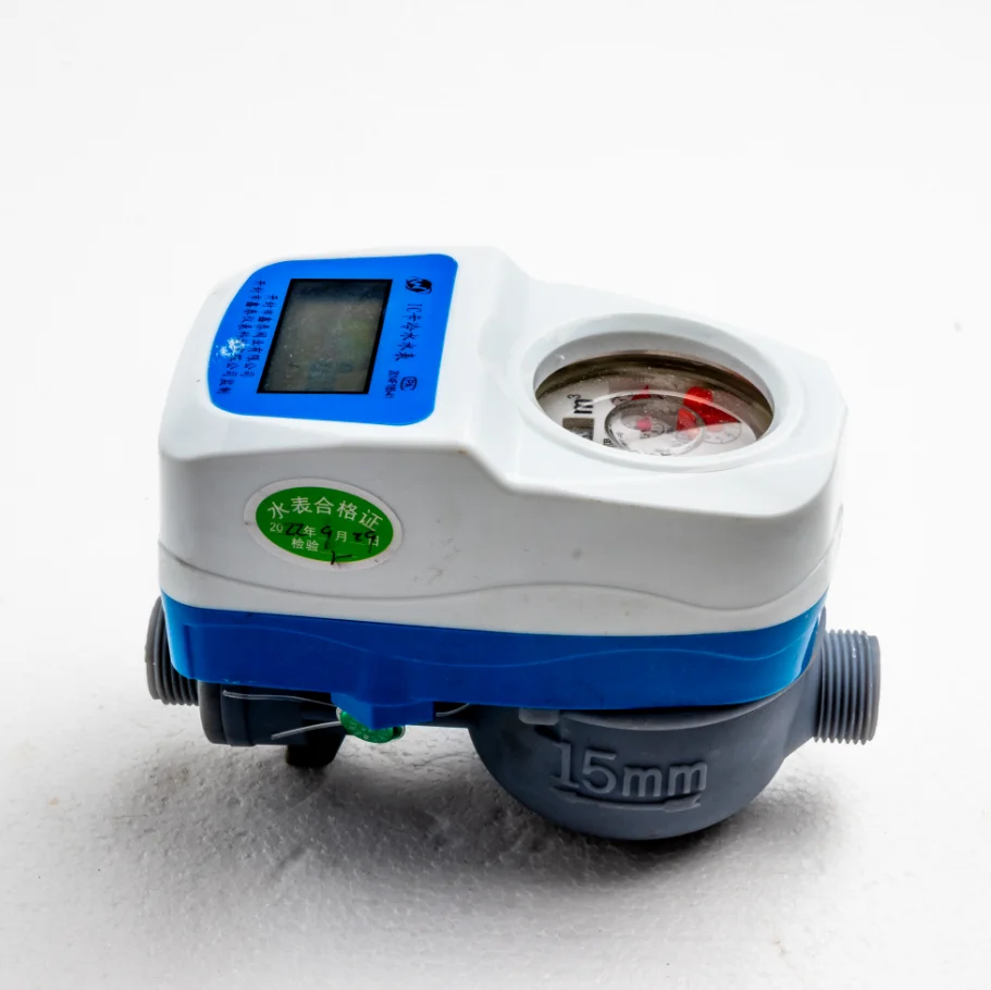 IC Card RF Card NFC Card Prepaid Water Meters DN15/DN20/DN25 Home Use Smart Water Flow Meters