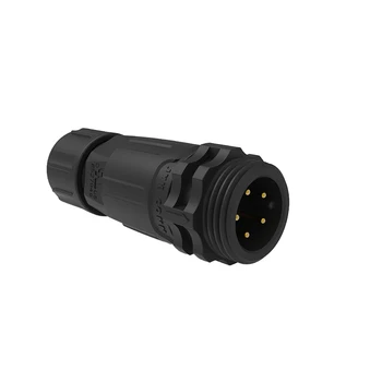 12-Pin M20 Waterproof Connector Set (IP67) - Female Plug & Male Socket, Solder Terminals