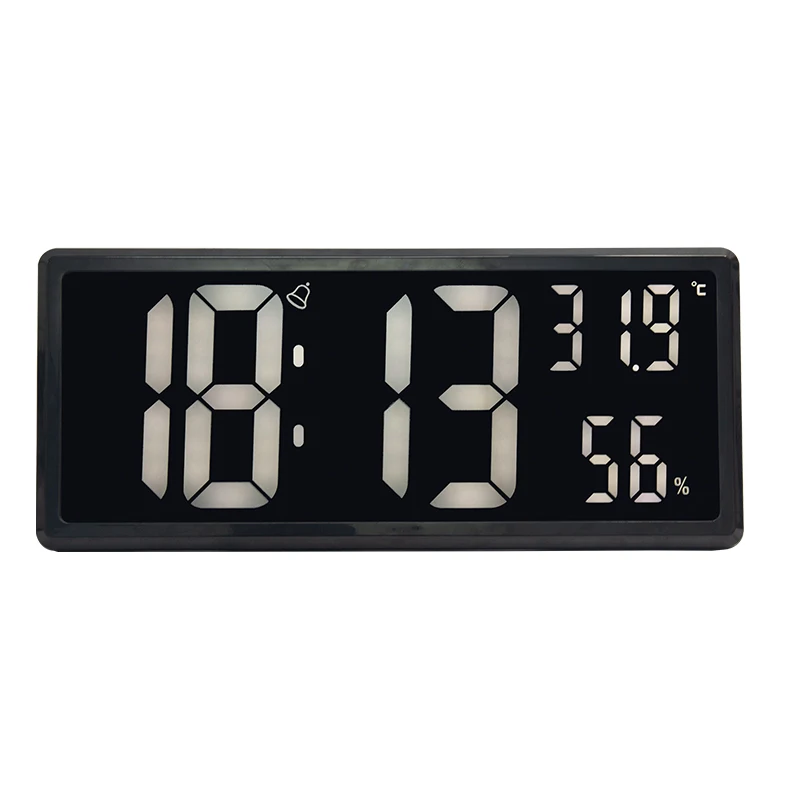 Wall Clock With Temperature and Humidity 