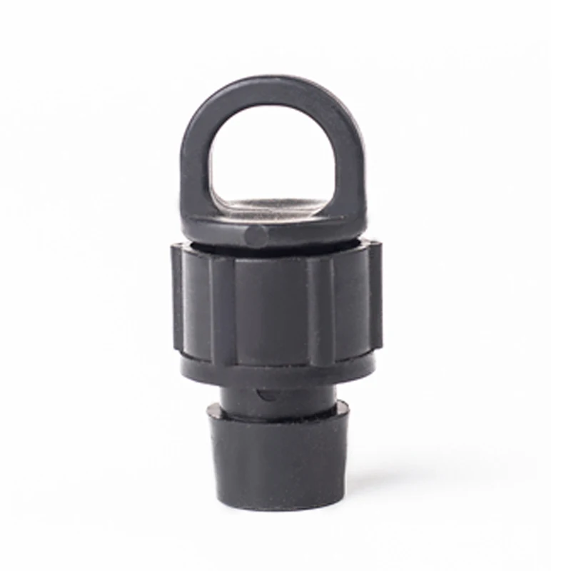 16mm Drip Irrigation Fittings Drip Tape End Caps Plastic Pull Ring Plug Plastic Pipe End Caps