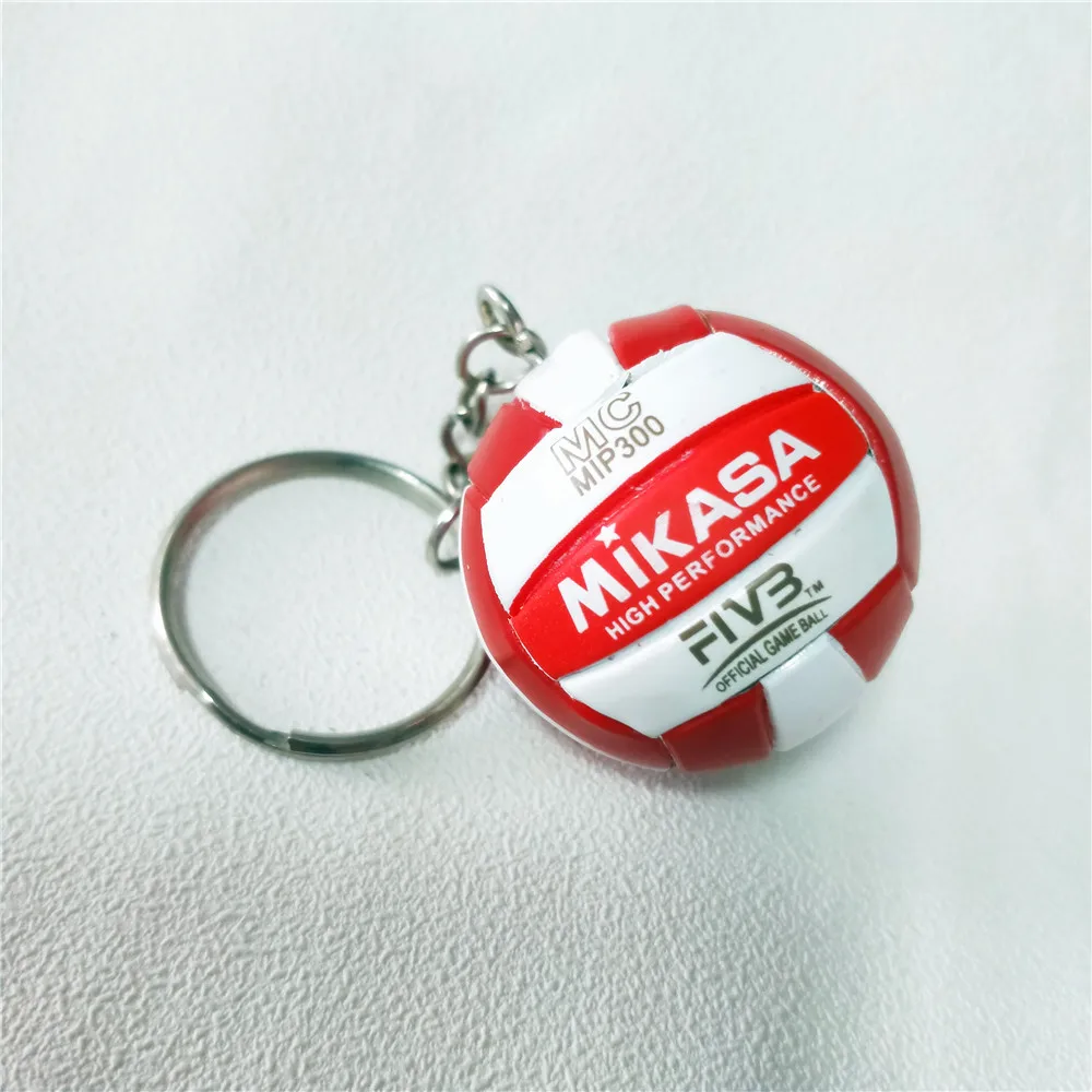 Mikasa Volleyball Keychain Sport Keychain Car Bag Ball Volleyball Key