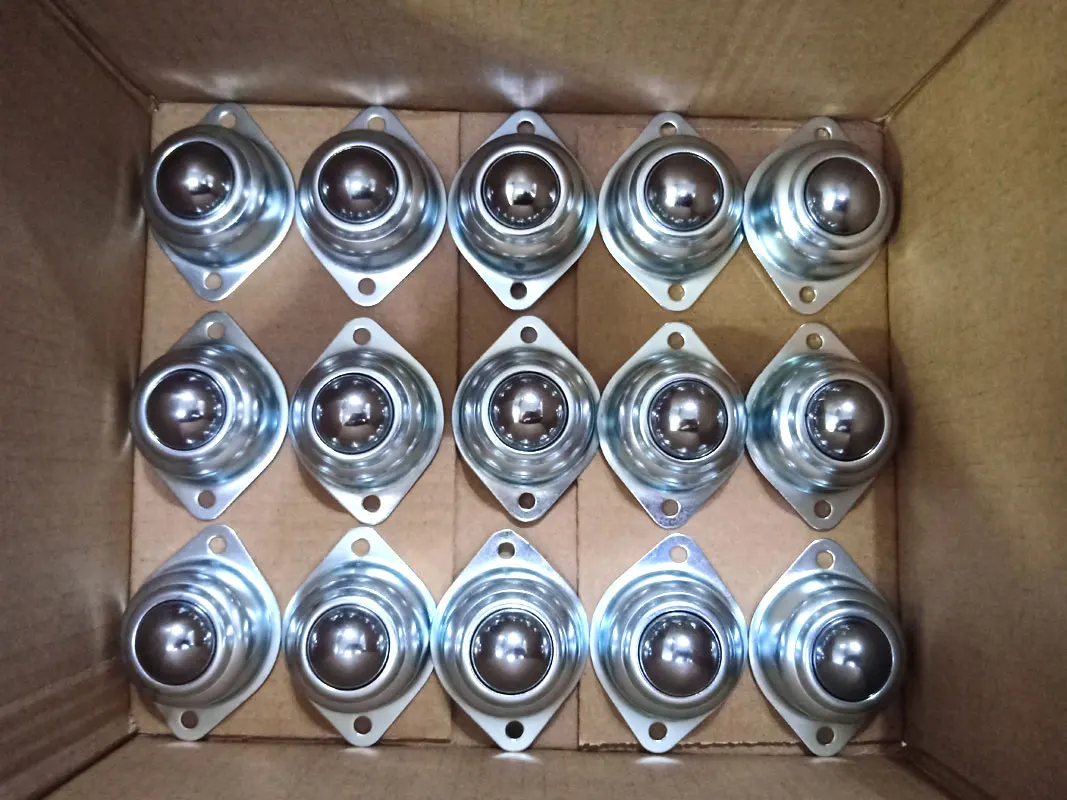 Stainless Steel Ball Transfer Bearing Casters Universal Ball Conveyor