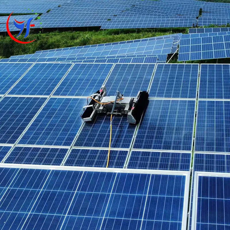 Solar Panel Cleaning Robot Belt for Cleans Gor Roof Dc Motor Dry Brush  Gekko Parts Robotic Self Industrial Double Head