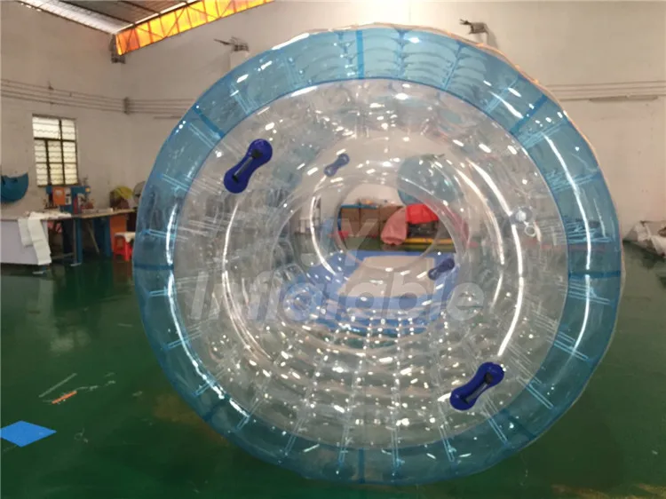 
 Забавный Синий воздушный надувной Водяной Шар из ТПУ надувной водный ролик  