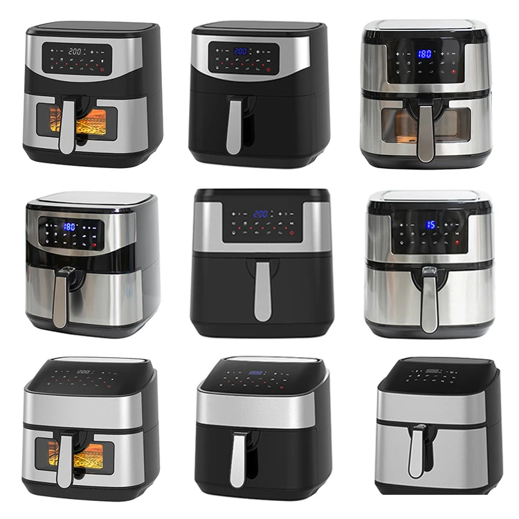 Cook Air Frier Digital Touchscreen Deep Fryers Air Fryer 4.1 Liter Oil