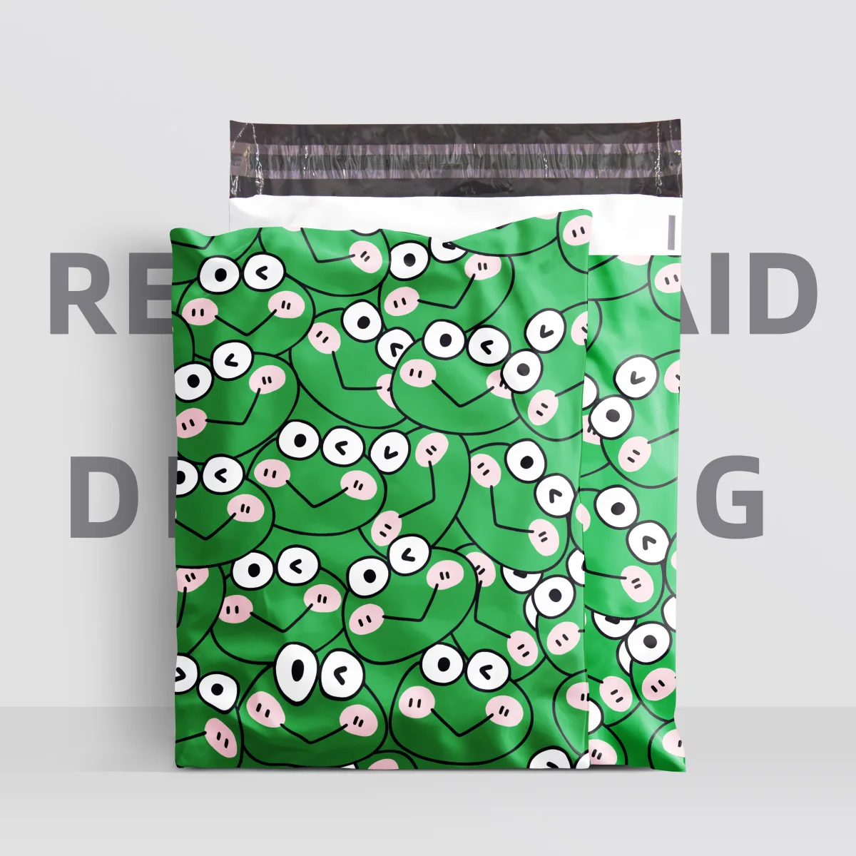 Fast Shipping 10x13 Express Delivery Postal Cute Poly Mailer rainbow Frog Parcels Bag for Kids Clothing Ship Mail Mailing Bags