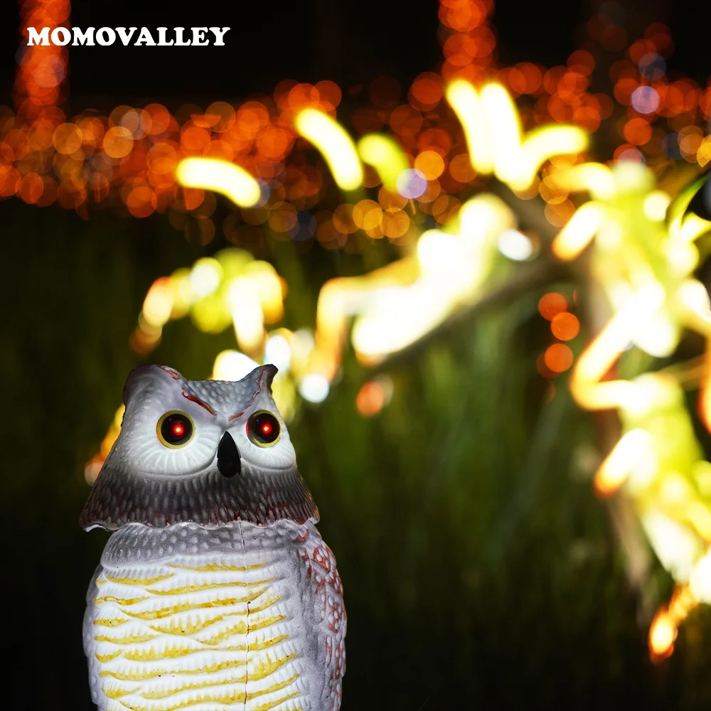 Momovalley LED Dynamic Owl Light - Perfect for Outdoor Events