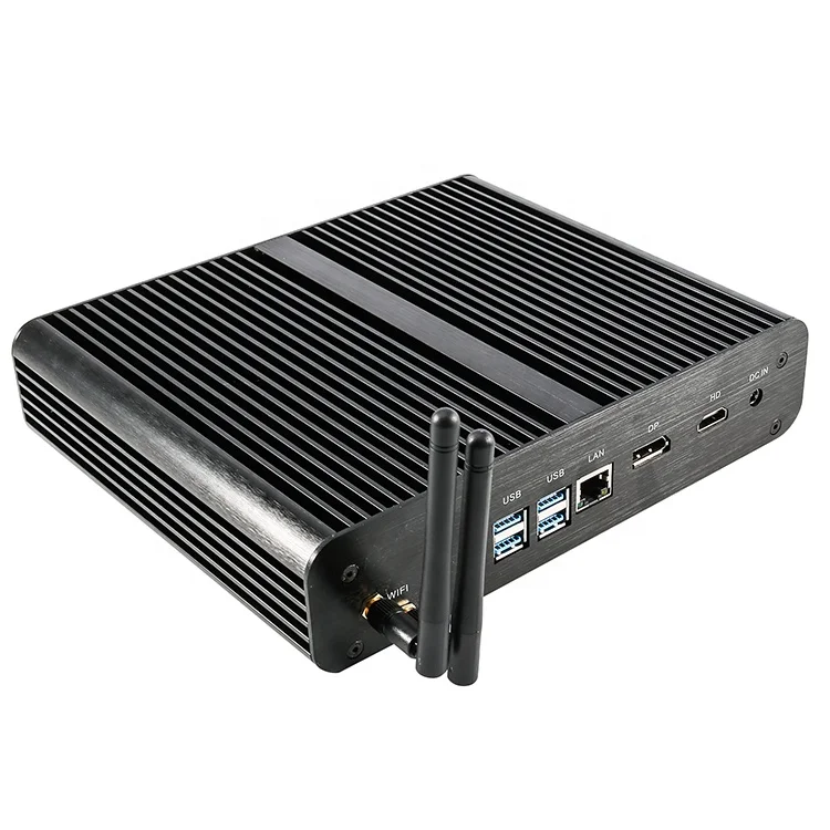 12th Gen Fanless Mini PC Intel Core I7 1255U 1265U 4K HTPC NUC Desktop Computer Server Window11 or Linux Ubuntu DP HD WIFI6