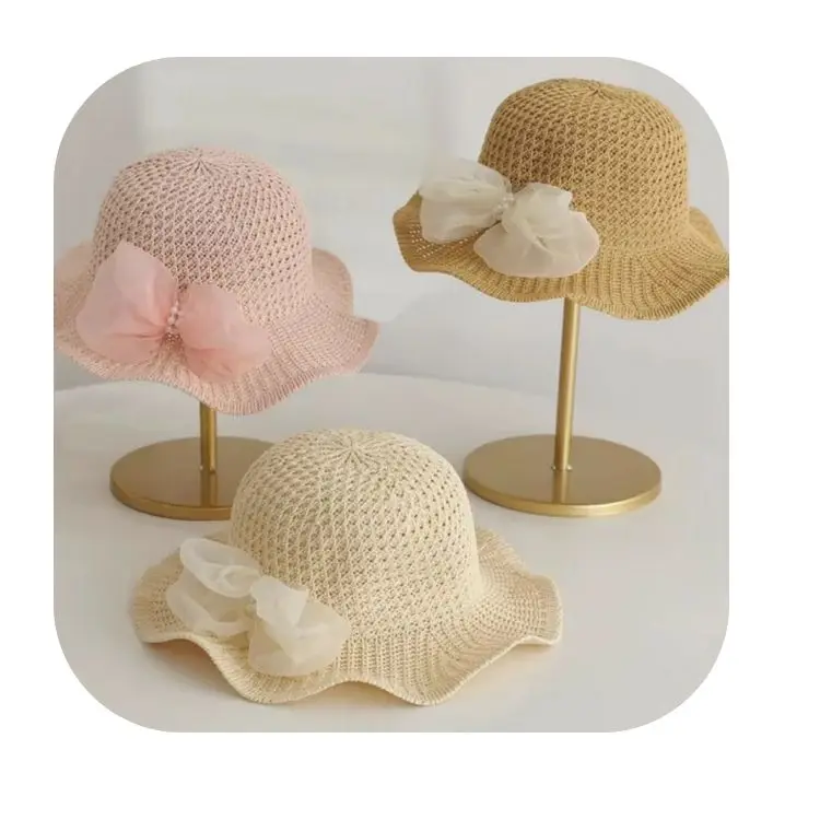 Соломенная шляпа для девочек