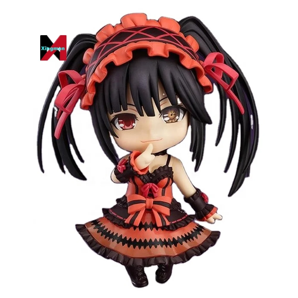 KURUMIポンチョ Xingman Tokisaki Kurumi PVC Anime Model Figure & Cartoon Toy
