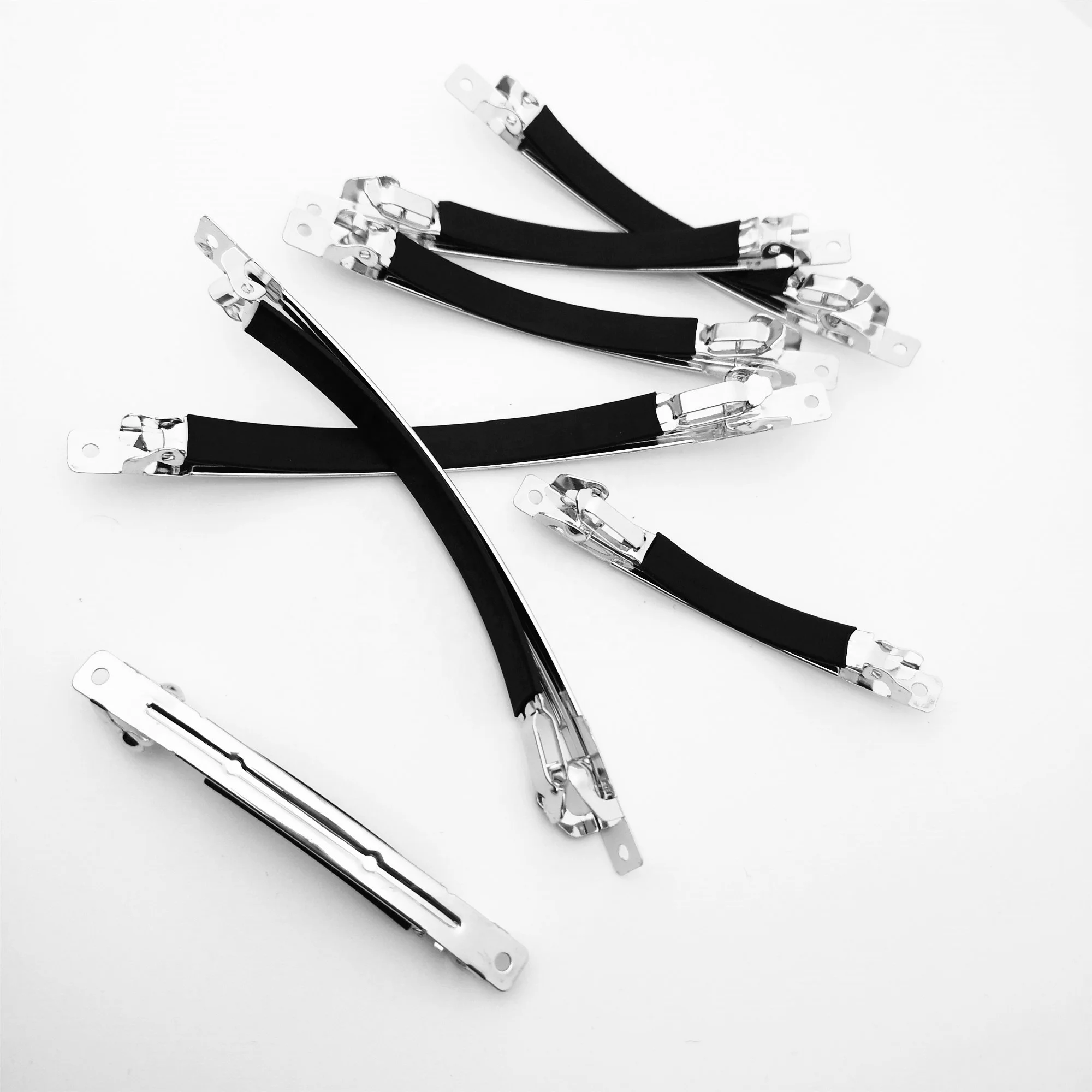 Оптовая продажа 3,228 дюймов золото Hairclip Аксессуары слово Весна клип волос клип части