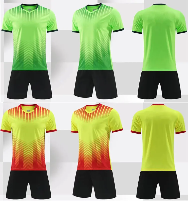 Custom Designs Plain Thailand Quality Football Uniform Maker