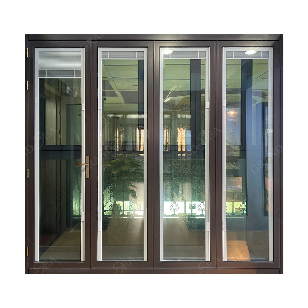 Aluminium Bifold Paint Over Powder Coated Aluminium Bifold Door