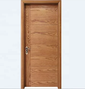 Hot Selling Solid Core Veneer Indoor Flush Doors Wood