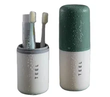 Travel portable toothbrush cup plastic toothbrush cup wash set storage cup  ,brush holder