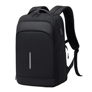 New Trendy Brand Business Backpack with USB Charging Port Waterproof Laptop Bag for Outdoor Travel Multi-functional Leisure Bag