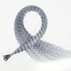Paquete de 10 horquillas para el cabello color gris plata.