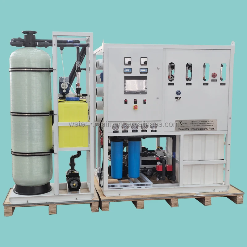 1T/H Water Desalination Machines Salt Water to Drink Water Machine ...