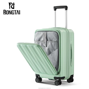 20in Luxury Unisex Modern Cartoon Carry-On Luggage Aluminum Frame TSA Lock Spinner Caster PC Factory Price Suitcase for Travel