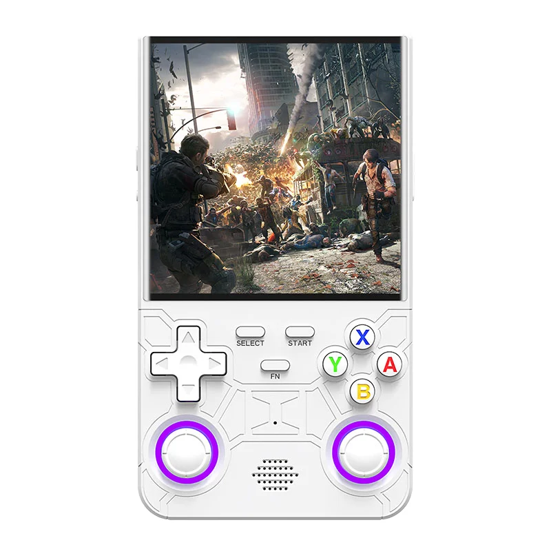 Console Portable R36 Ultra – 25 émulateurs, 20 000+ Jeux, écran 4 Pouces IPS OCA, WiFi 2.4G, Linux, 128 Go