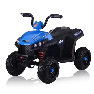 Certified EN71 Kids Mini 4x4 ATV Quad Bike Plastic Electric Powerwheels Lighting Ride-on Mini Motorcycle for 2 4 Year Old