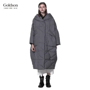 Latest Design High Quality Plus Size Ladies down Coat Casual Waterproof Winter Wear for Women Long Length with Hooded Collar