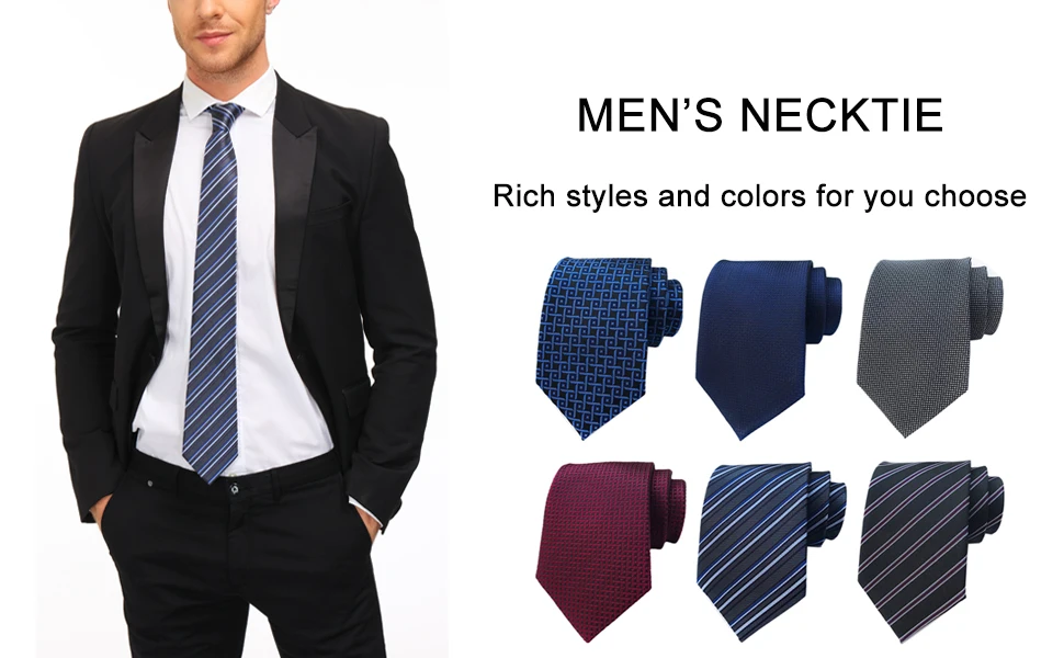 Party Wedding Neckties Mens Classic Neck Tie Formal Suit Tie