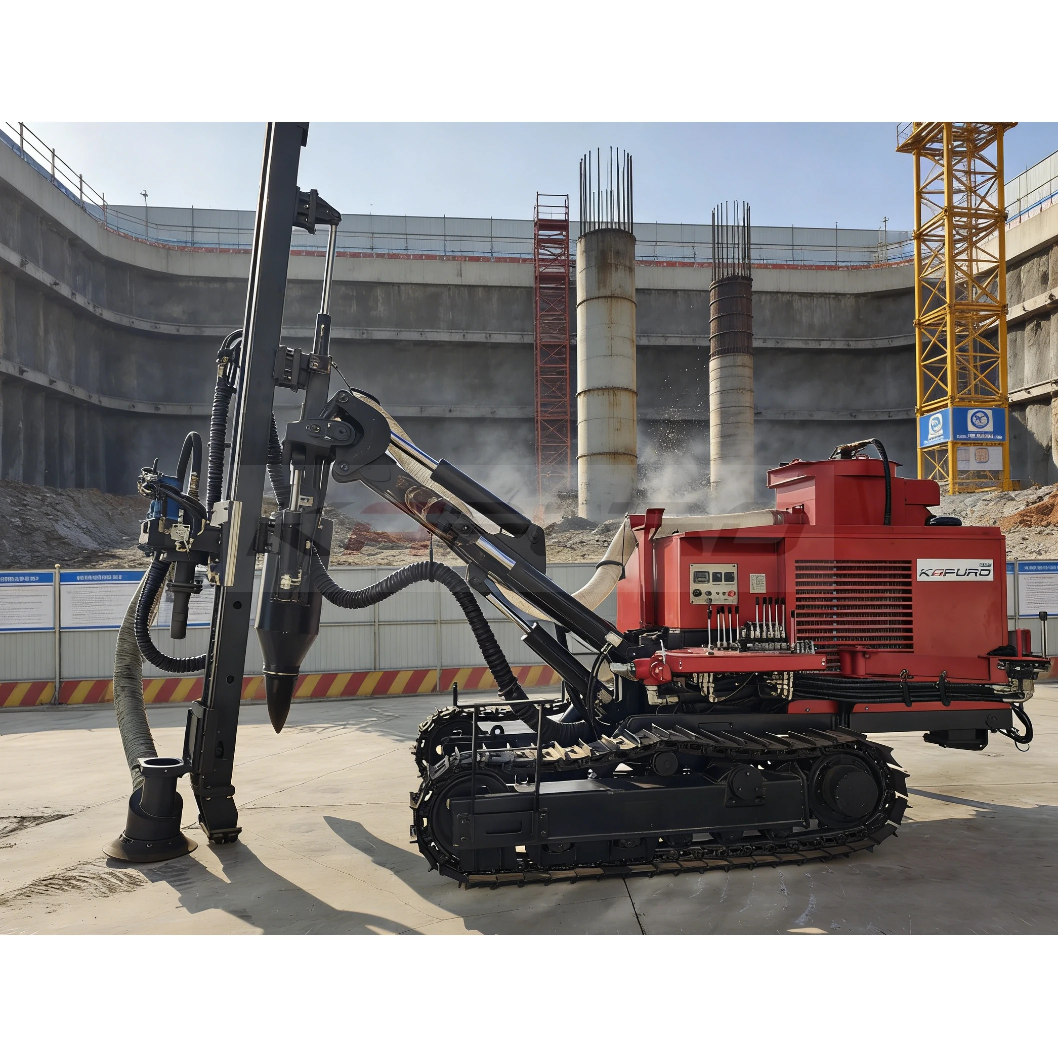 product tc 5t kapuro electric battery locomotive for tunneling mining 5t capacity 90v power new 2025 factory direct sale-30