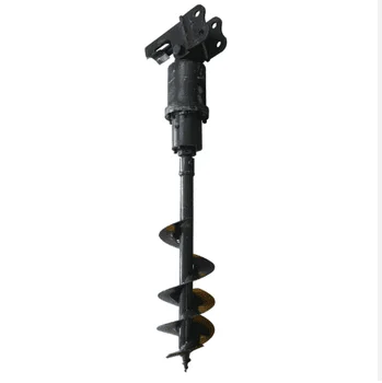 hydraulic drilling post hole digger auger for mini skid steer