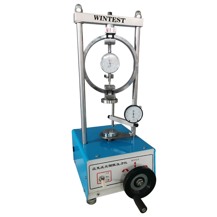 Soil Unconfined Compressive Strength Test Machine Unconfined 