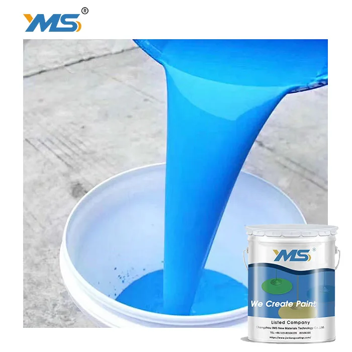 Free Sample Polyurethane Waterproof Liquid Coating Water Resistance PU Swimming Pool Paint for Plastic Usage