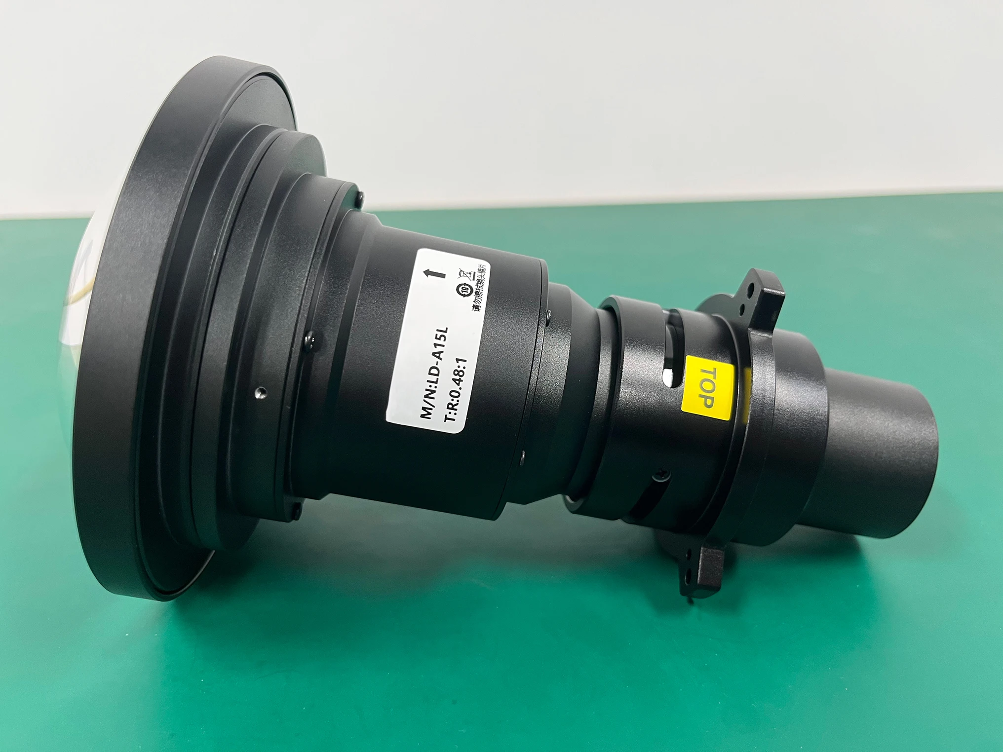 0.48 Short Throw Projector Lens Manual Focus Zoom Suitable All 0.67DMD Chip DLP Projector