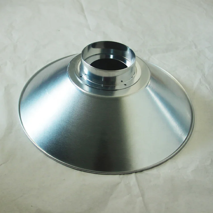 Stainless Steel Deep Drawing Metal Fabrication Cone Metal Spinning