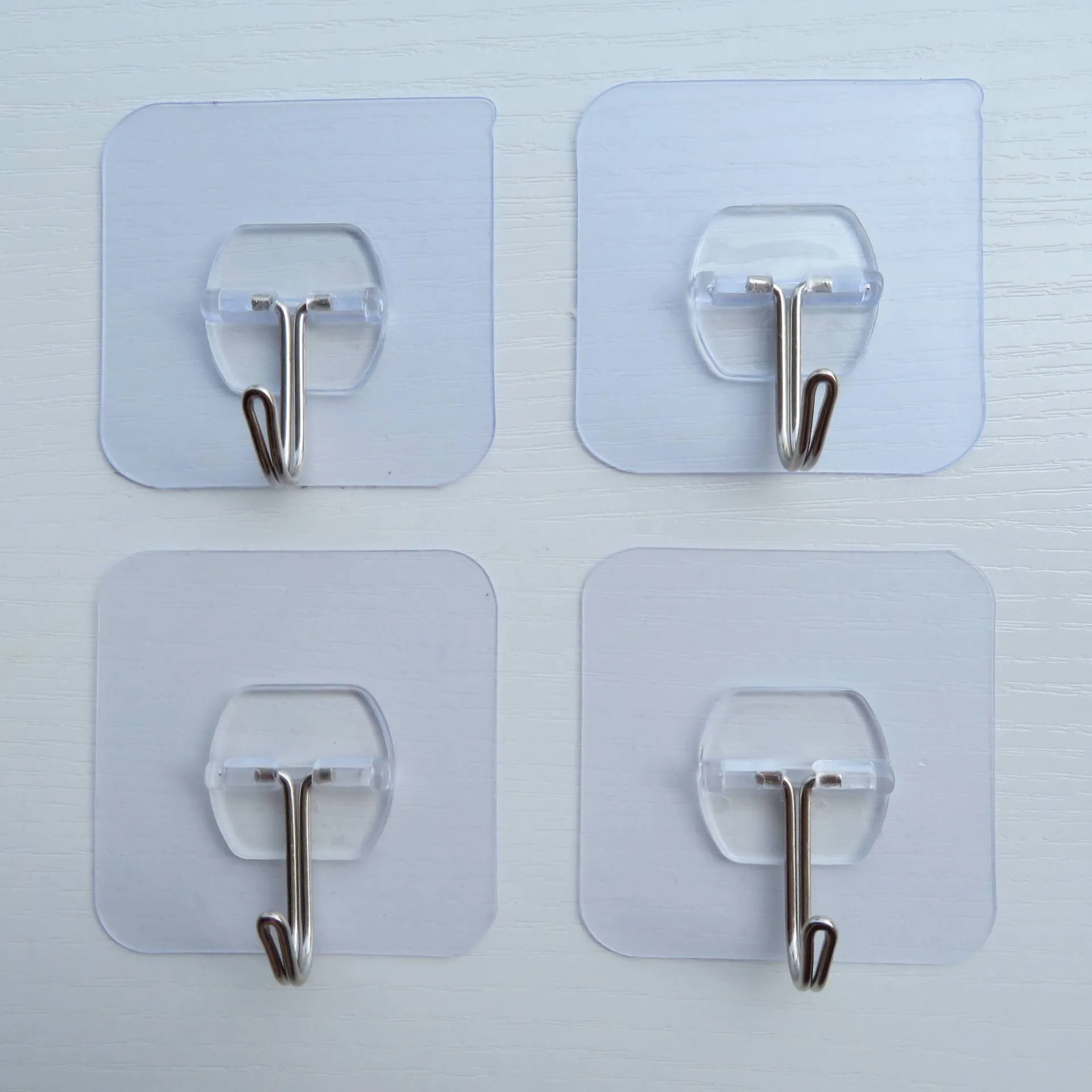 6cm Transparent High Quality self adhesive hooksStrong Traceless Wall Hook Manufacturers Simple Household Goods details