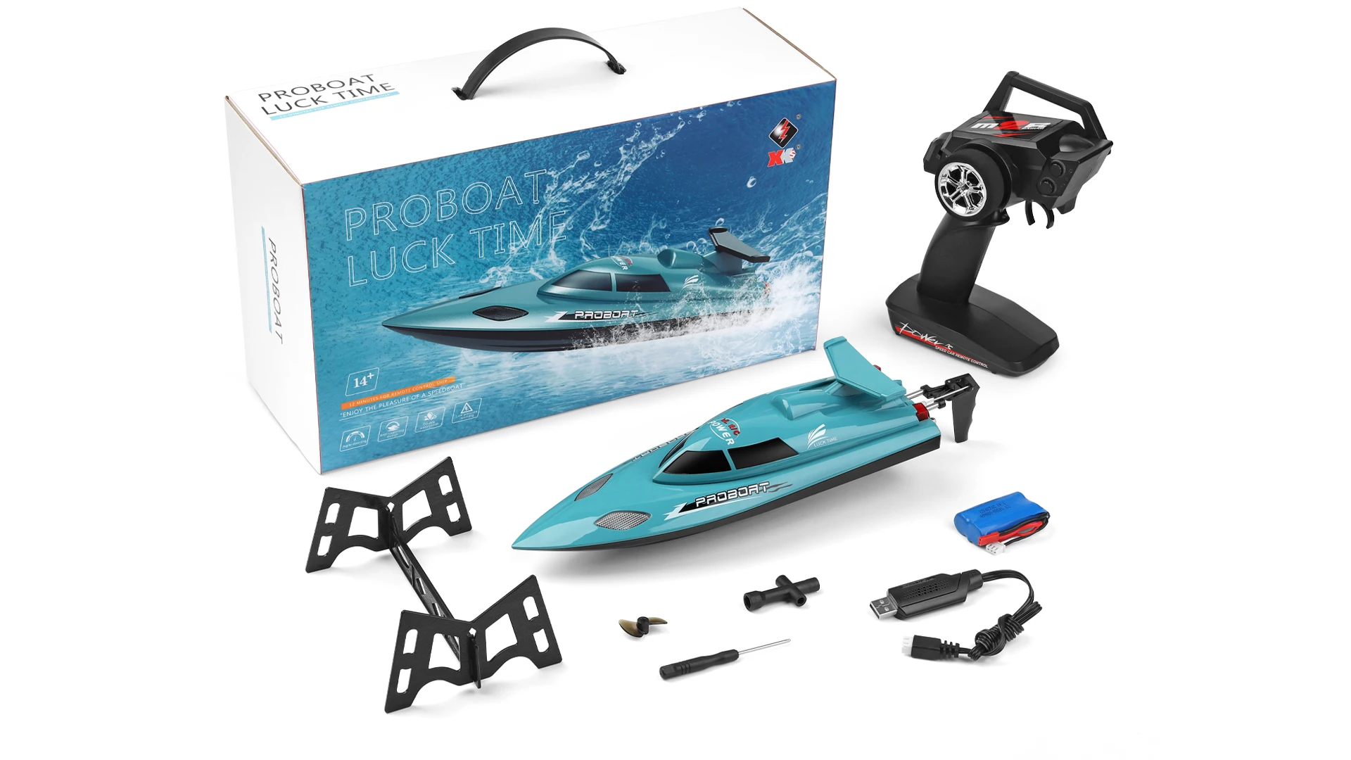 HOSHI WLTOYS WL911-A RC Boat Ship 2.4G RC Racing Boat Waterproof Model Electric Radio Remote Control RC Speedboat