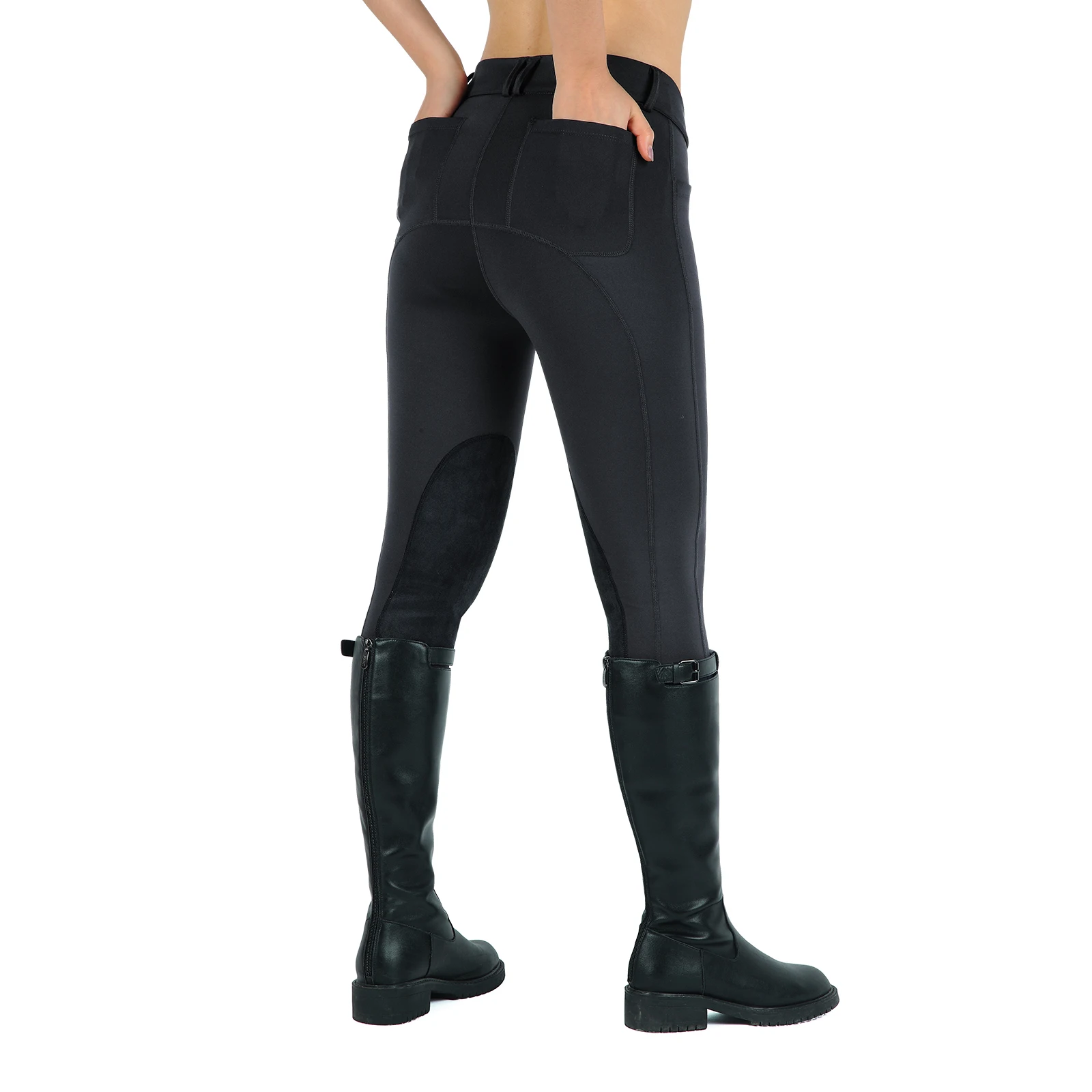 New Quick Dry Equestrian Breeches Silicone Nonslip Riding Trousers