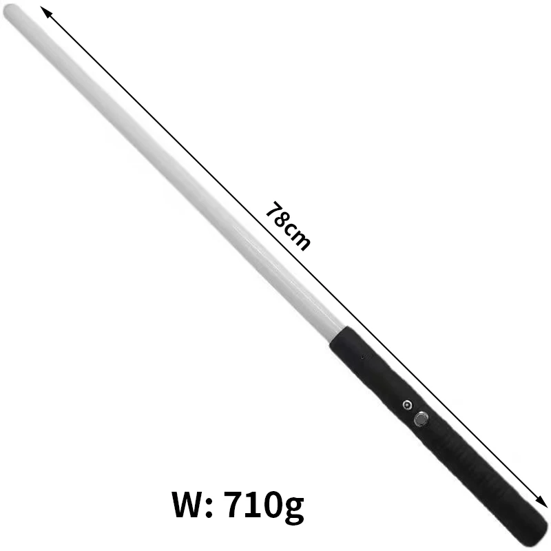 Металлический светодиодный световой меч RGB 7 цветов с переменным