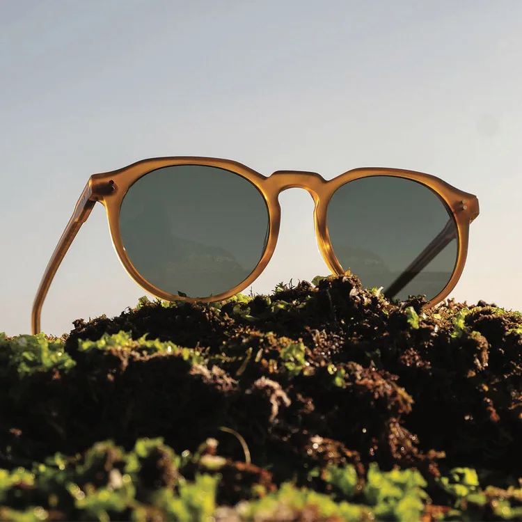China Factory Custom CE Private Label  Men Acetate Polarized Sunglasses