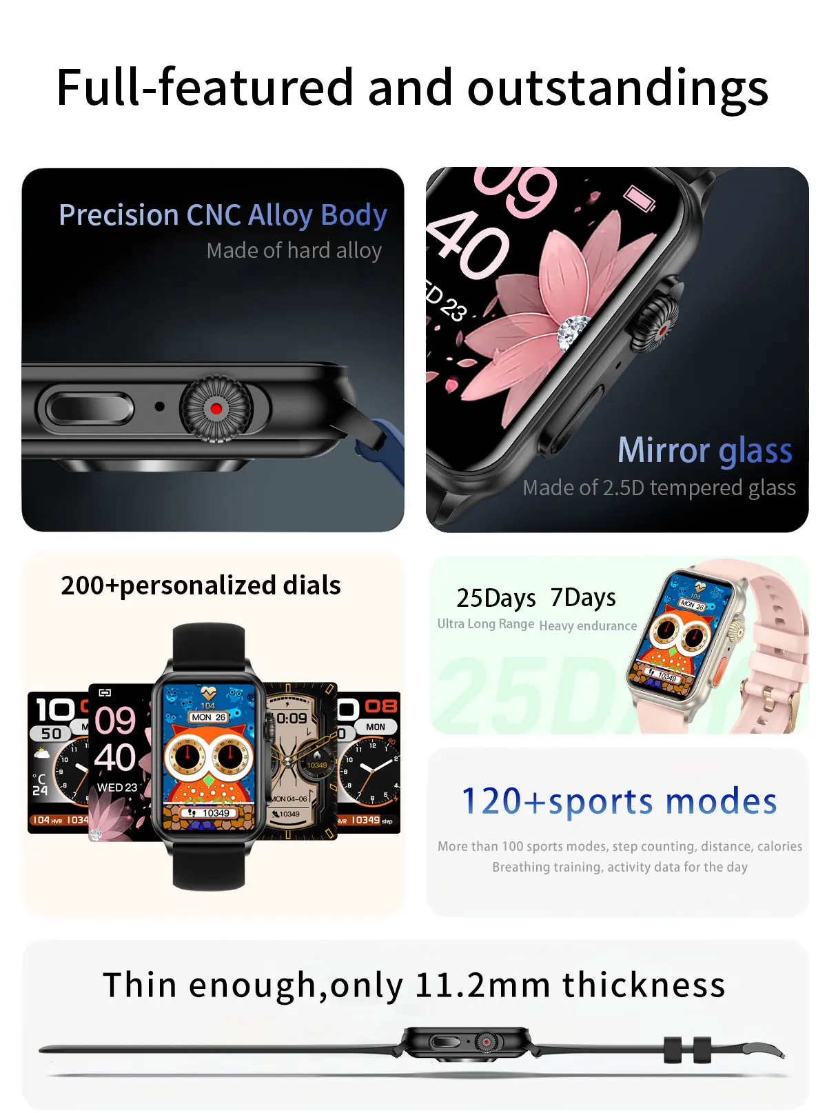 If you are searching for a supplier of a product with perfect quality control and highly competitive prices, which gives you an advantage in expanding your local market, then contact us now!  Competitive suppliers of  2026 H23 Women's Health Smart Watch 1.57Inch Display BT Call Heart Rate Blood Pressure Fitness Tracker Men Women Smartwatches