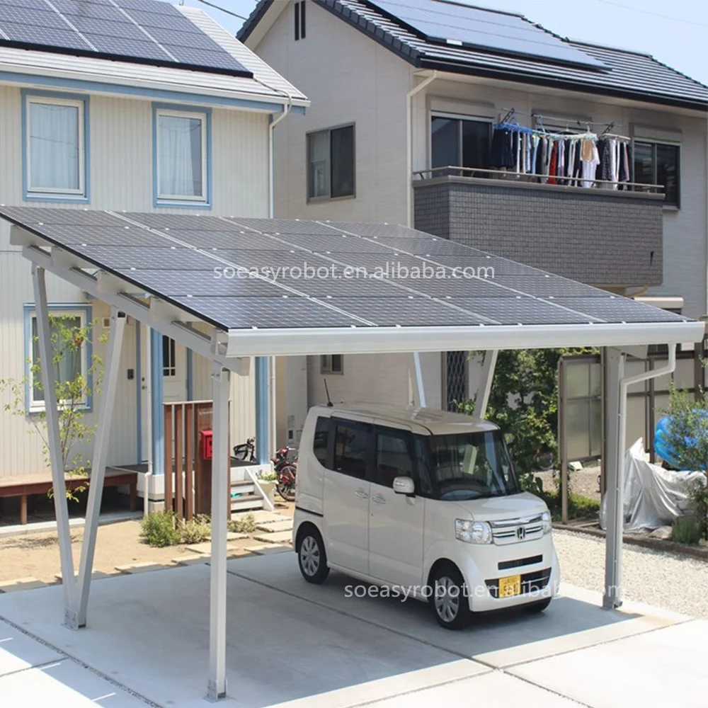 Asymmetric Solar Carport