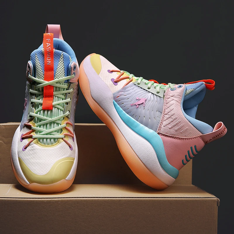 Розовая детская Баскетбольная обувь на заказ