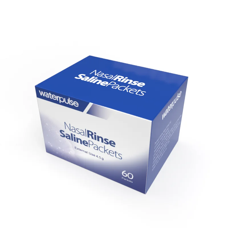 Waterpulse Neti Pot Nasal Rinse Nasal Wash Salt Mix Noniodized Nose