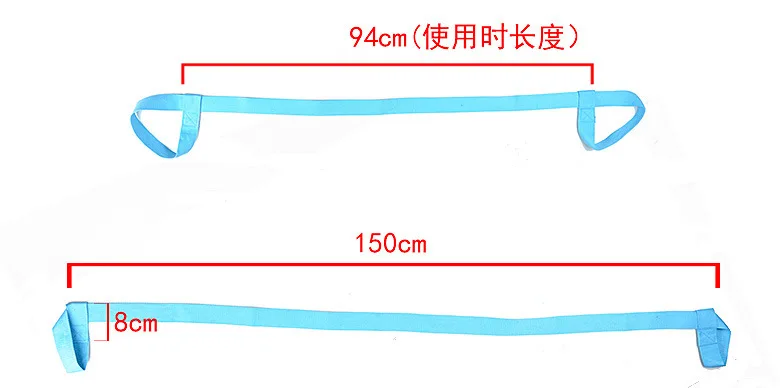 Private Label Eco-friendly Durable Cotton Yoga Mat Strap, Cheap Cost Portable Yoga Rope