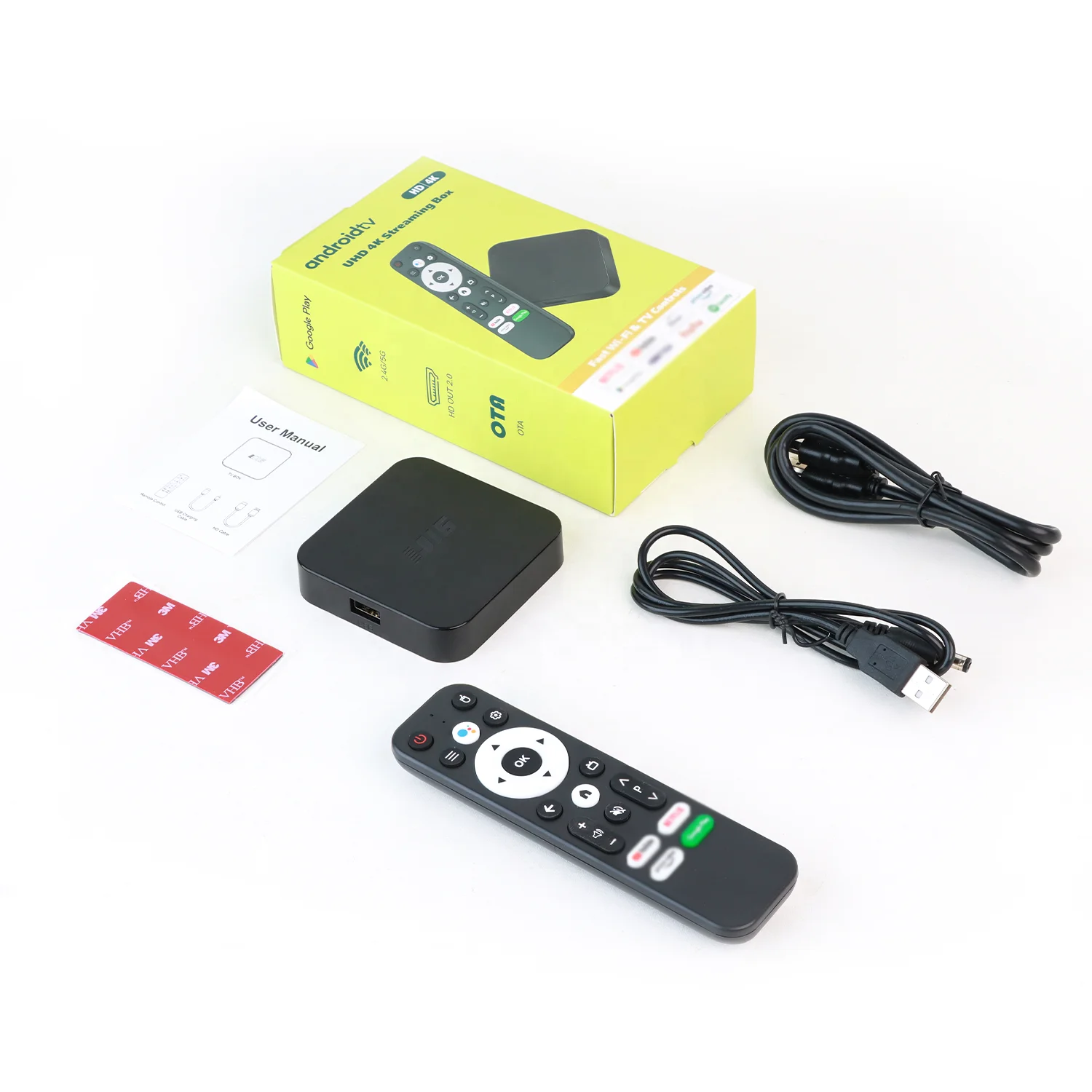 2024 Tv Box Android Tv STB Android 10 Dual Wifi 2.4g 5g