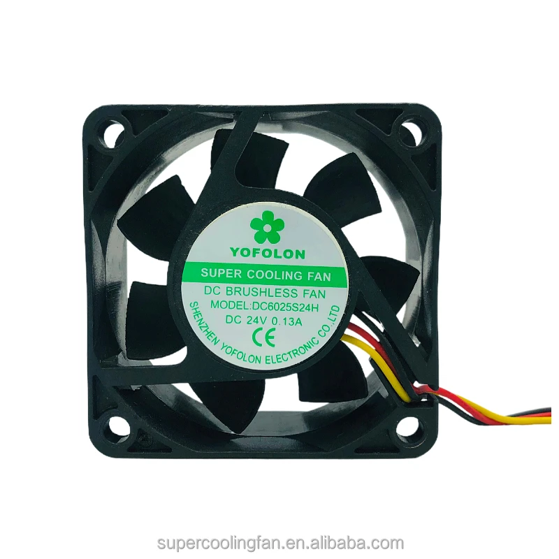 Electric Exhaust Cooling Fan, Waterproof, 60*60*25mm, 0.08A - detail 4