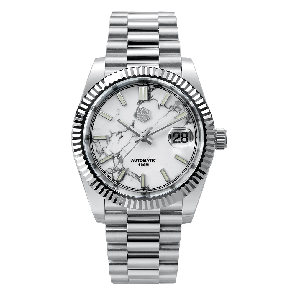 san martin retro date just business luxury sapphire men