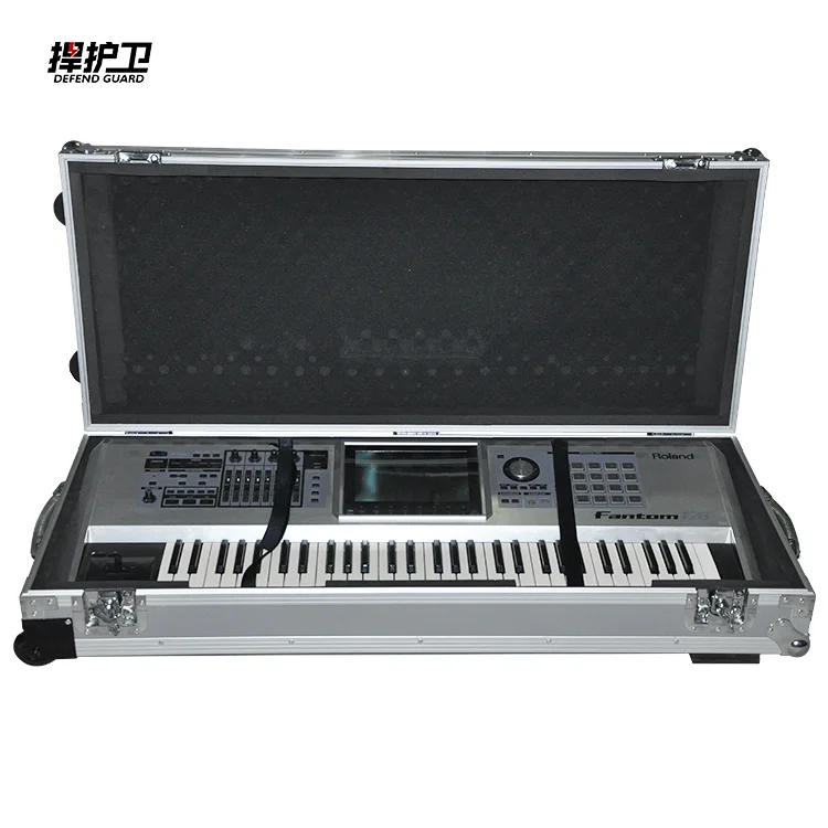 Professional Factory Guitar Transport Case for Roland Keyboard Flight Case Shockproof