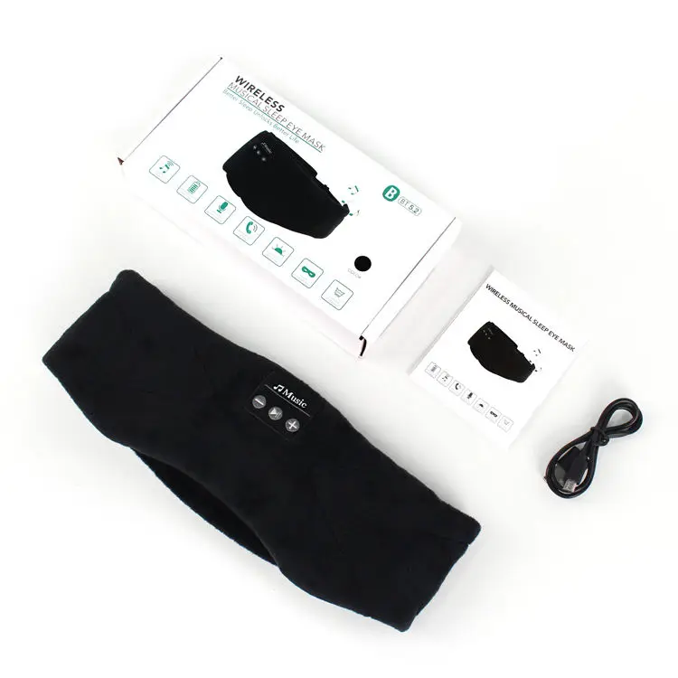 Bluetooth Sleeping Headphones Headband Soft Comfortable Sleep Music